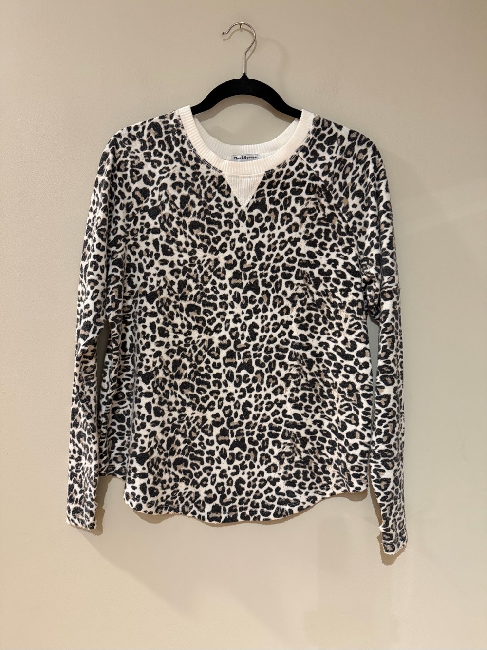 Theo & Spence Cheetah Print Sweater